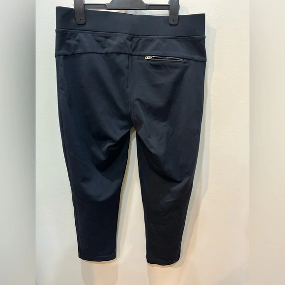 Athleta Black Mid Rise Joggers - Picture 2 of 3